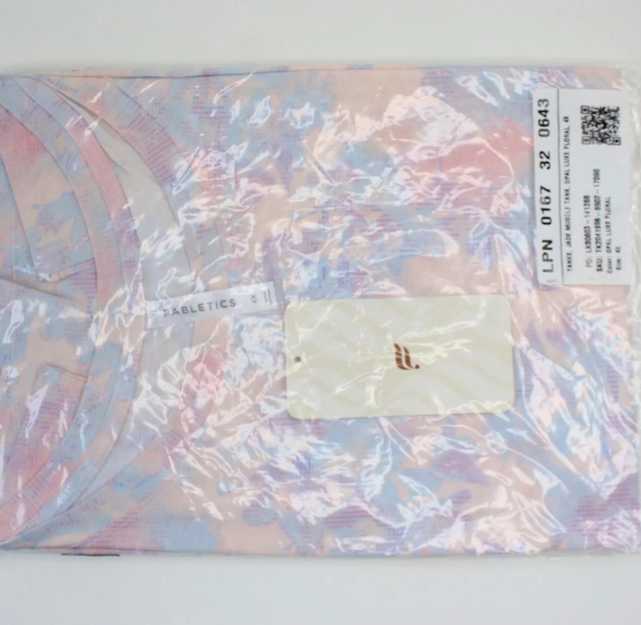 | Jade Muscle Tank Opal Luxe Floral 4X - Image 3