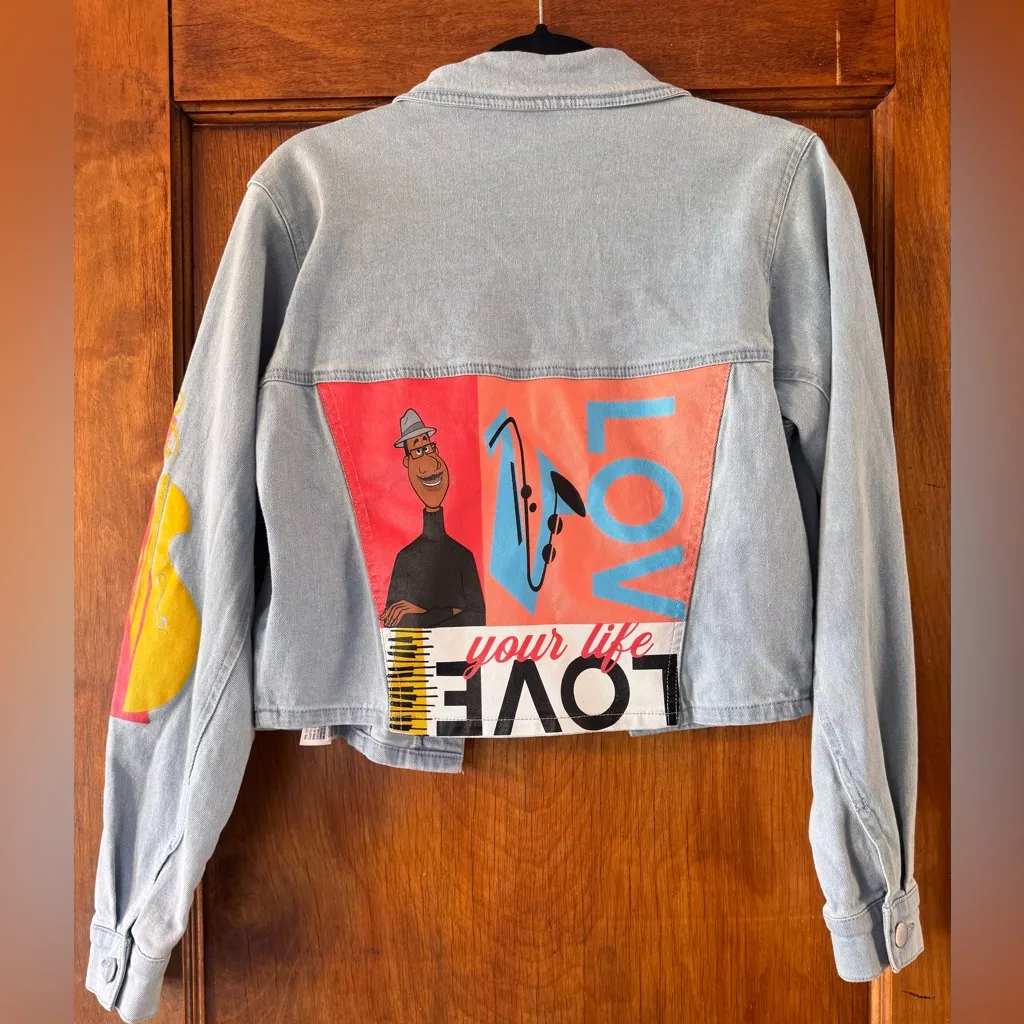 Disney Soul Jean Jacket- medium - Image 2