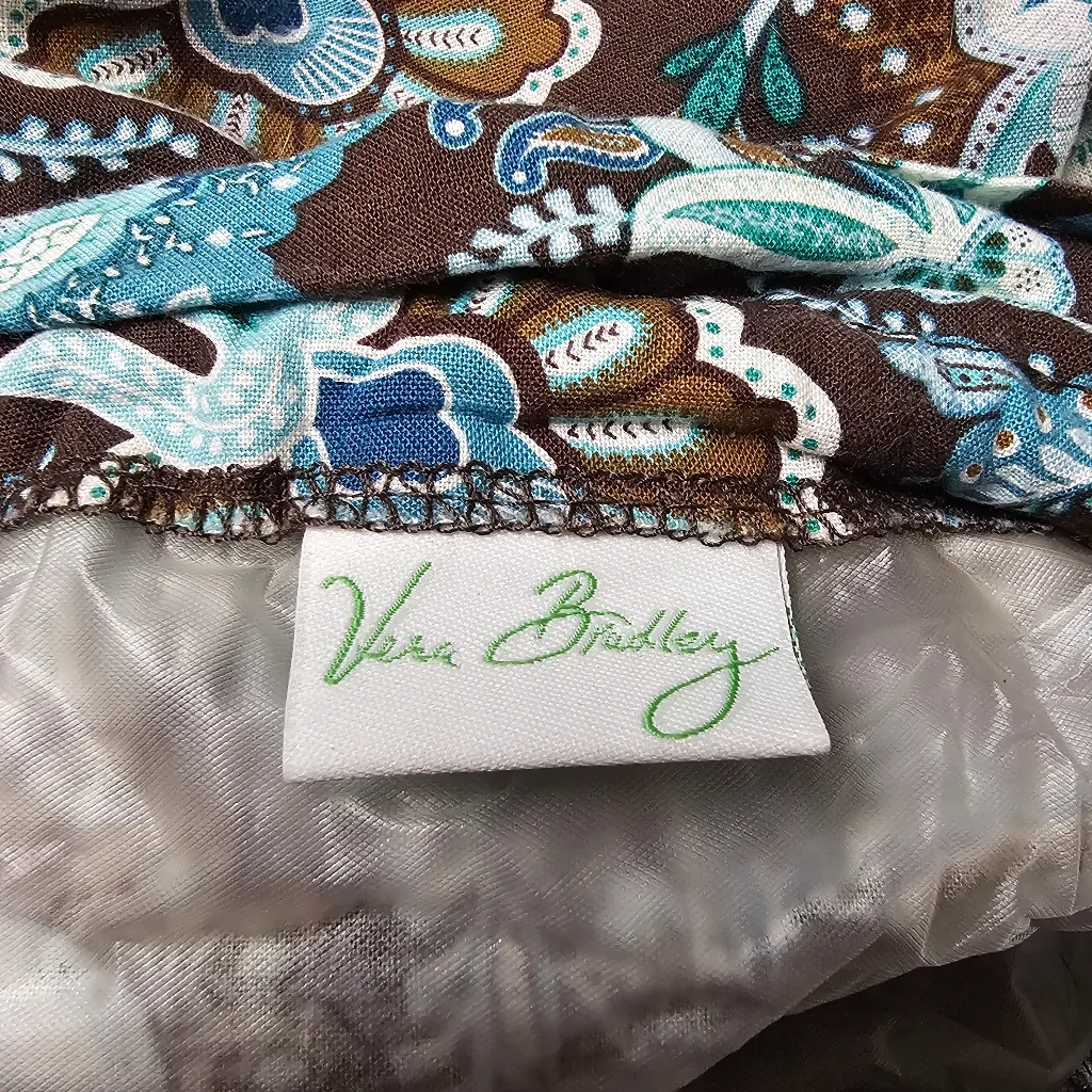 Vera Bradley  Winter 2006 Java Blue Ditty Bag - Image 4