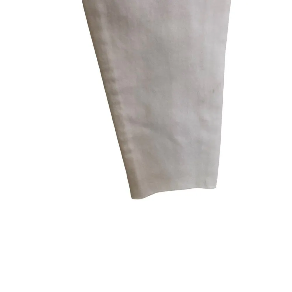 Banana Republic NEW white High Rise skinny ankle size 28 jeans - Image 4