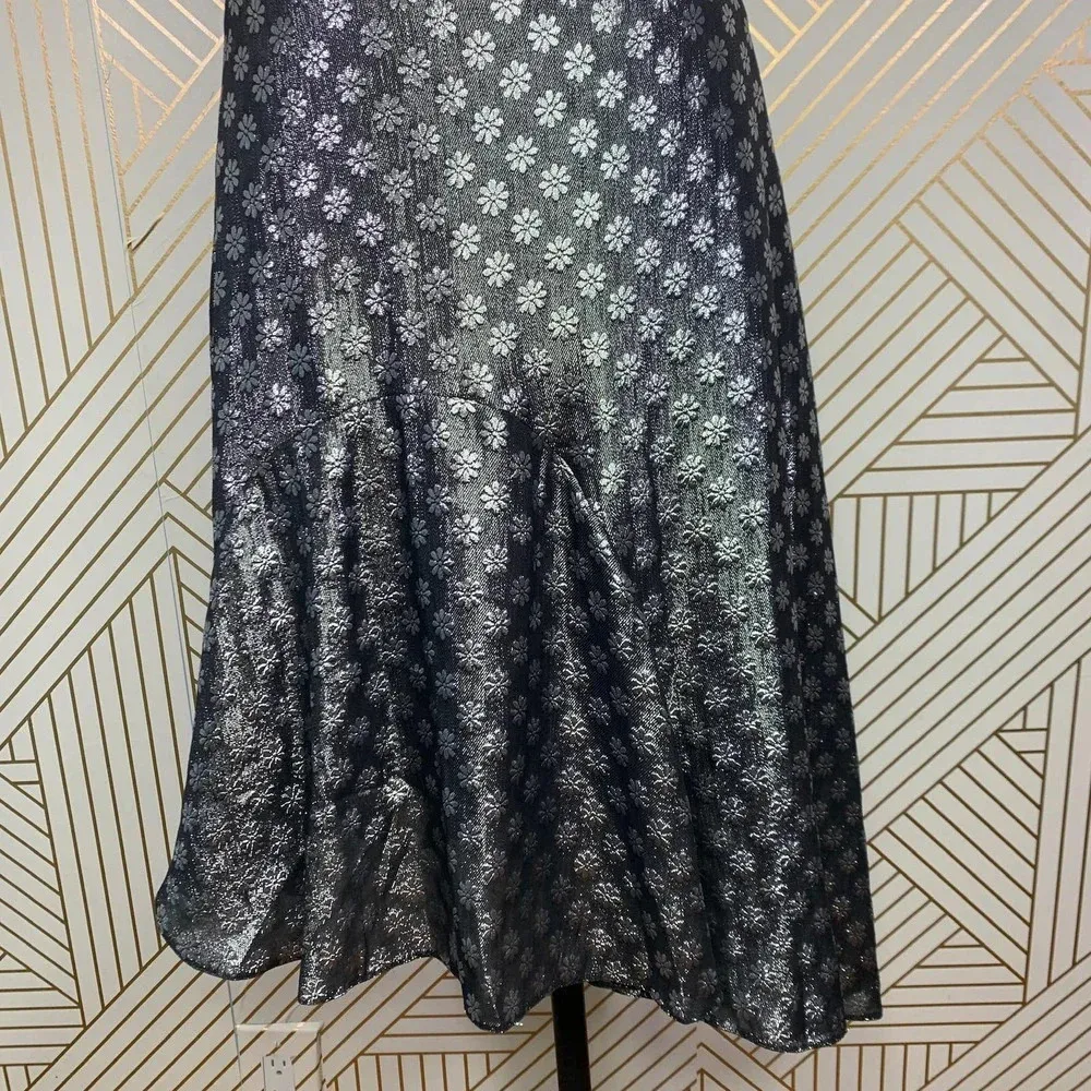 Dodo Bar Or Kathy Lurex Metallic Floral‎ Tiered A - Image 6