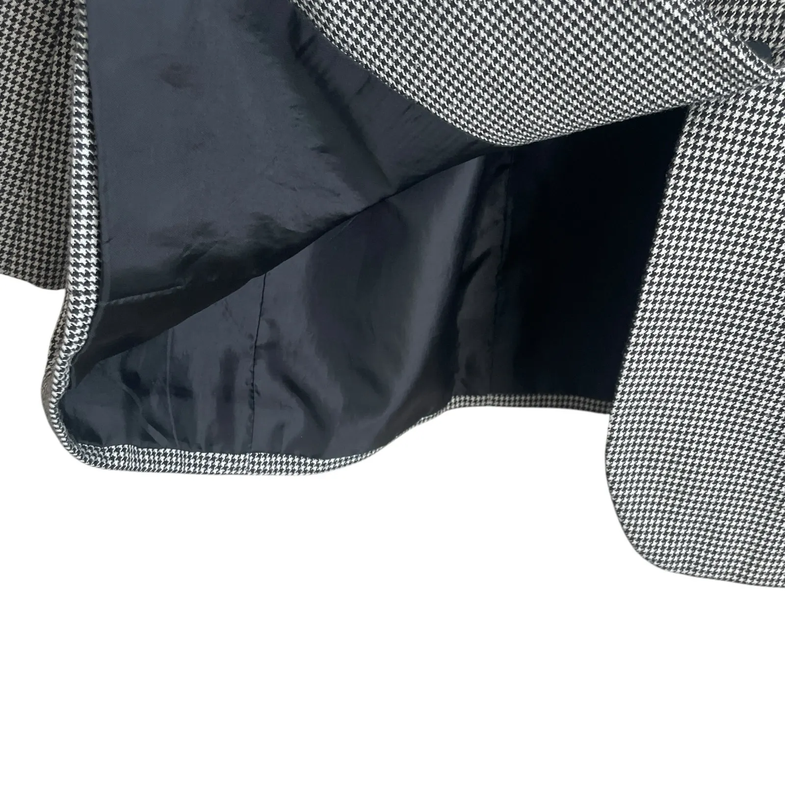 Vintage Maggie Barnes Women Houndstooth Blazer 18W Classic Capsule Jacket Career - Image 6