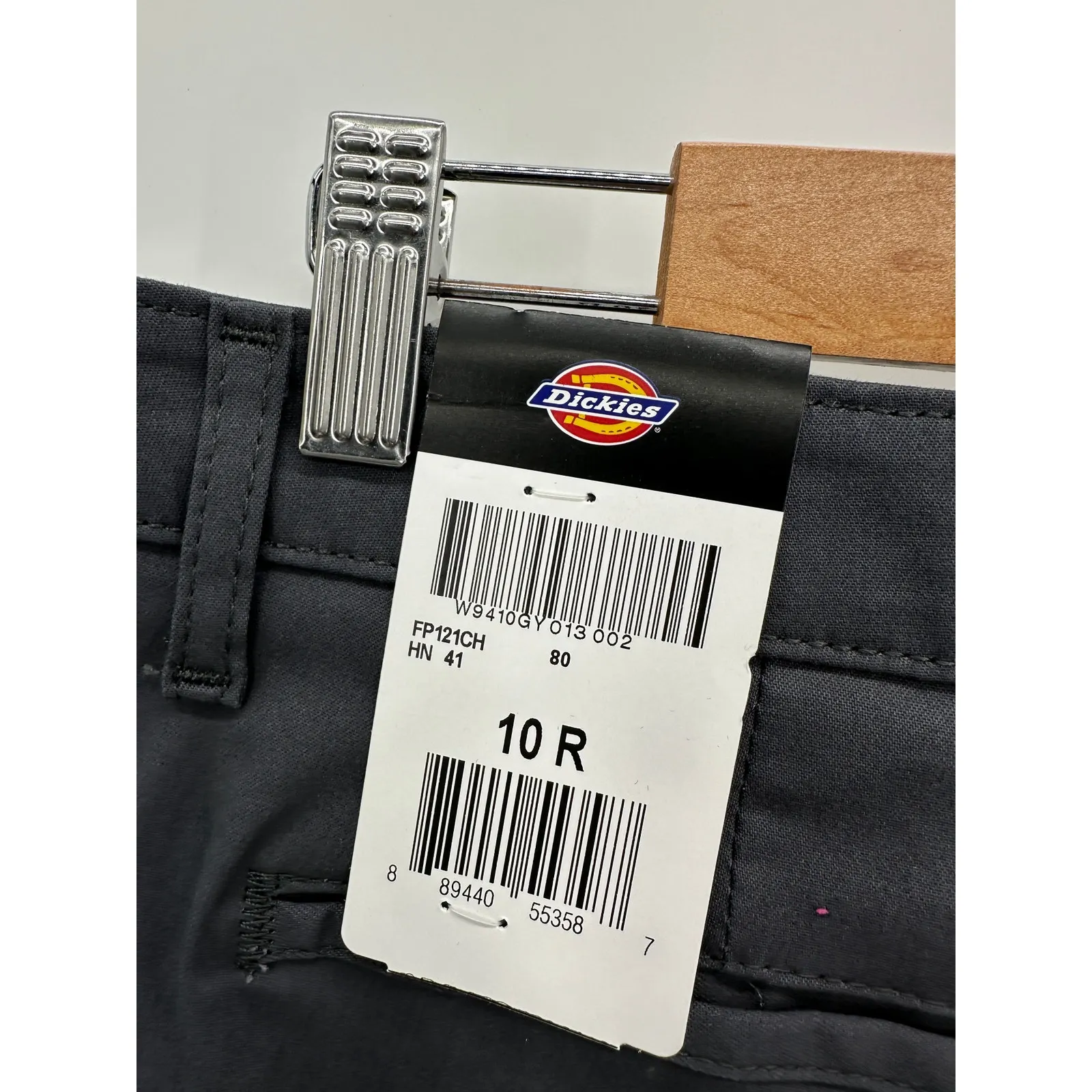 Dickies FLEX‎ Slim Fit Charcoal Grey Bootcut Pants Women's Size 10 Regular NWT - Image 7