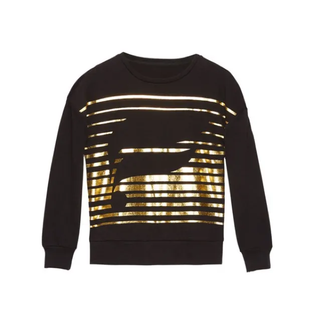 Fabletics Metallic Gold Snowshoe Pullover - Image 4