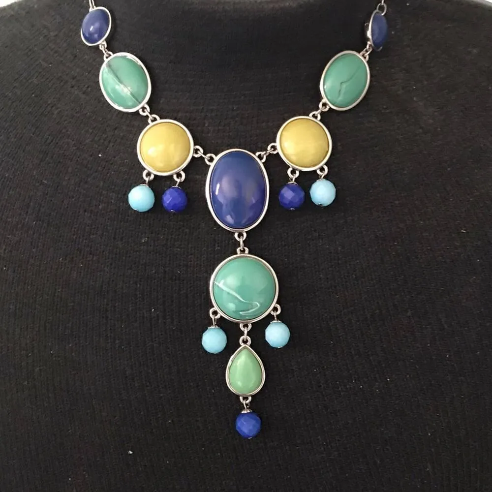 Mod Squad Princess Necklace Multicolored Beads - Image 3