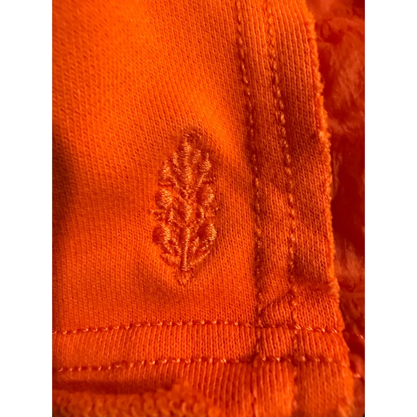 Free People Movement Orange Athletic Shorts Flowy Sheer Overlay Size XS - Image 5