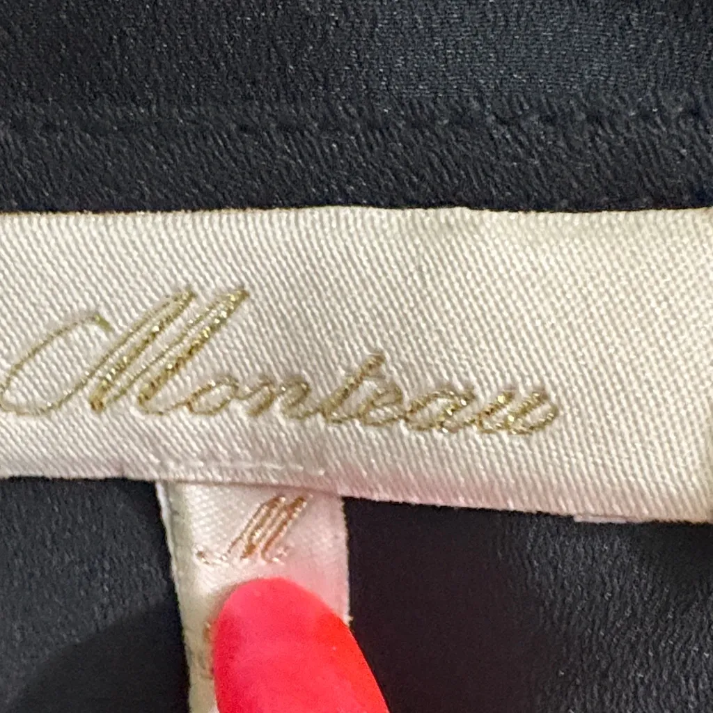 Monteau Black Sleeveless Blouse - Image 9