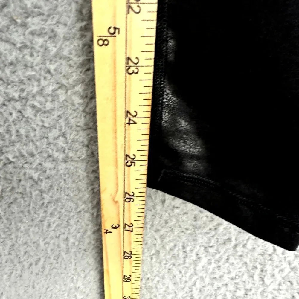 Aerie Offline Leggings Womens Small Short Black‎ Crackle High Waist Athleisure - Image 3