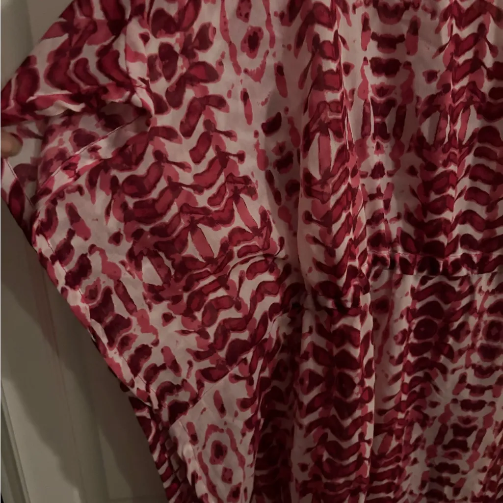 Beach‎ By Exist One Size Tye Dye Pullover Beach Coverup Pink Size L - Image 9