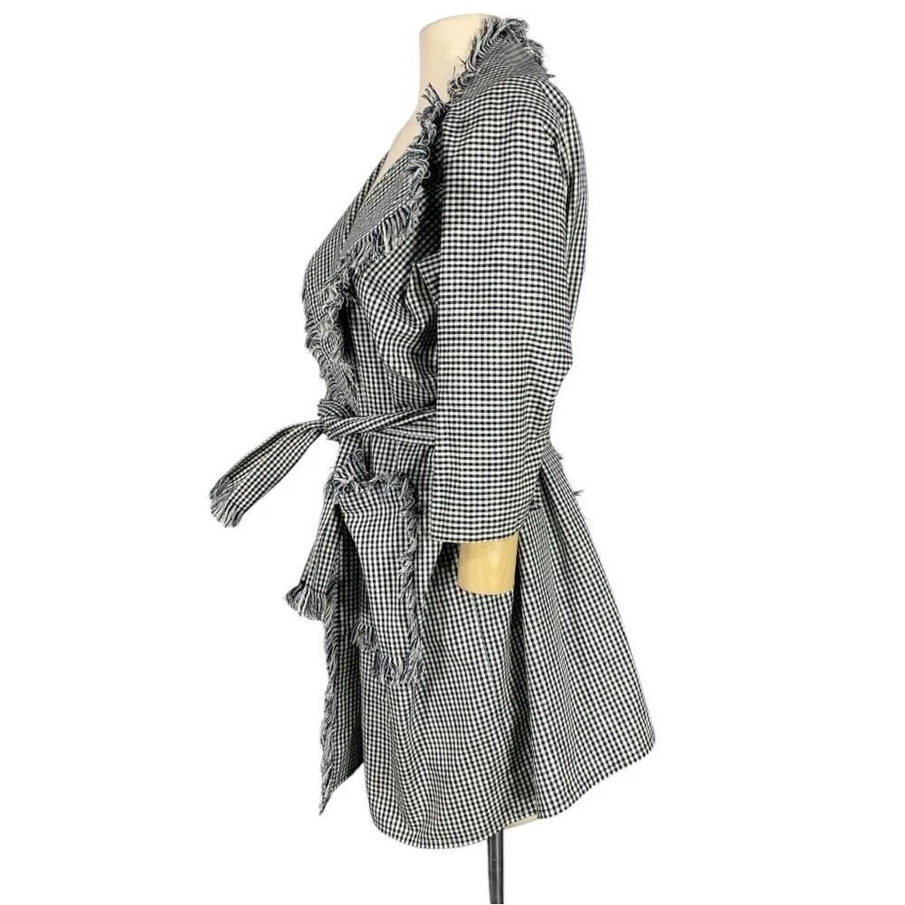 CHLOE Wrap Belted Midi Coat Size EU 36 NEW - Image 3