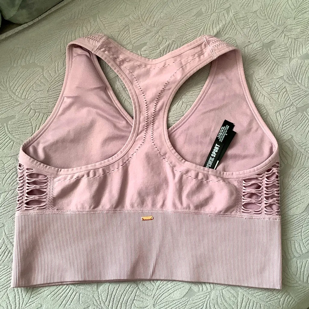 VS PINK SPORT BRA - beautiful color 🌸🌸🌸 - Image 4