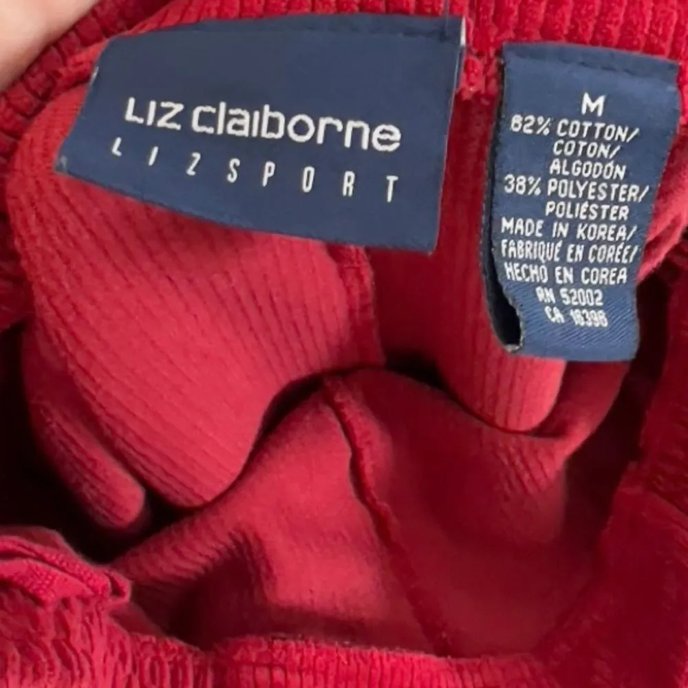 Vintage Liz Claiborne Ribbed Velour Pants‎ - Image 5