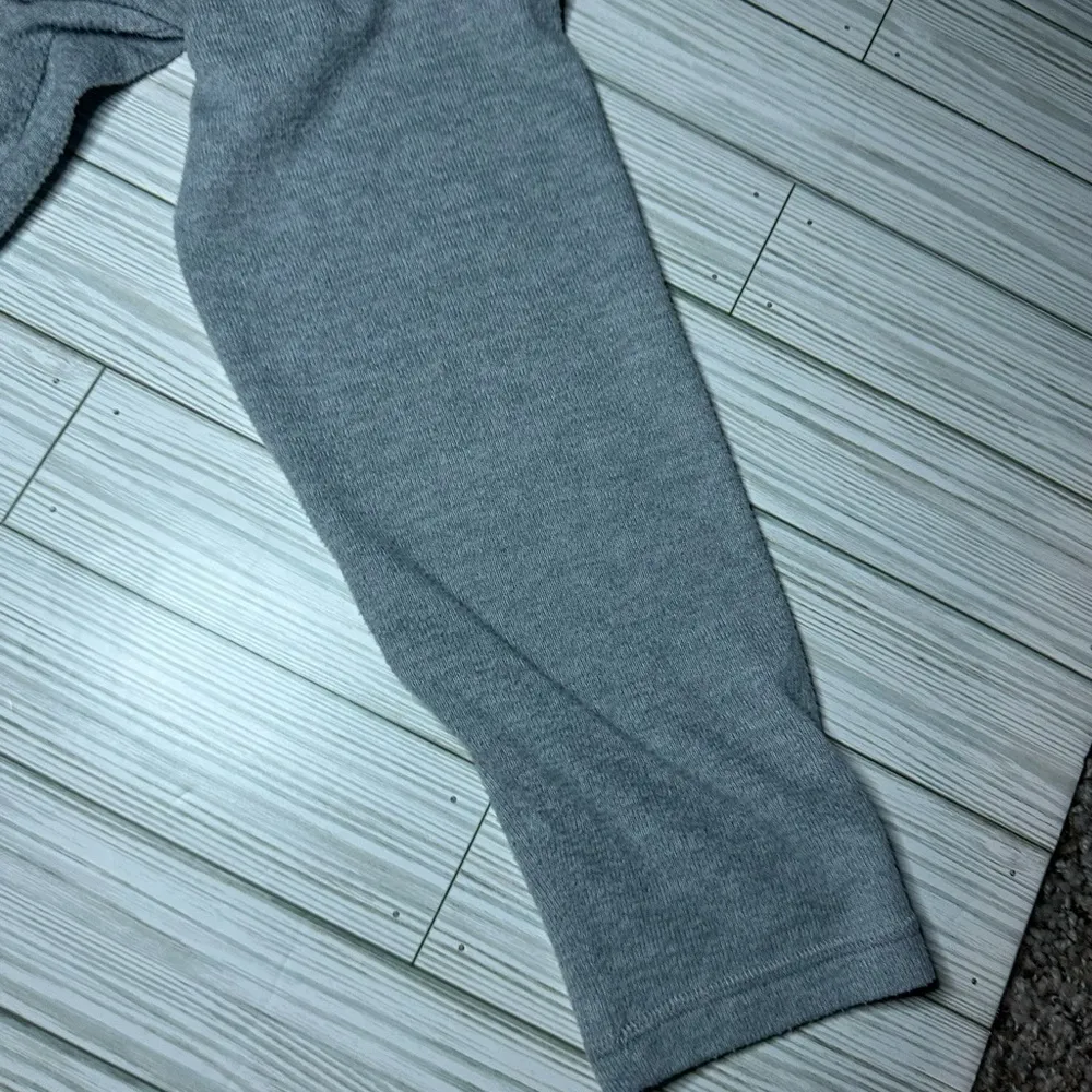 St John’s Bay Gray Pullover Drawstring Hoodie Sweatshirt - Image 6