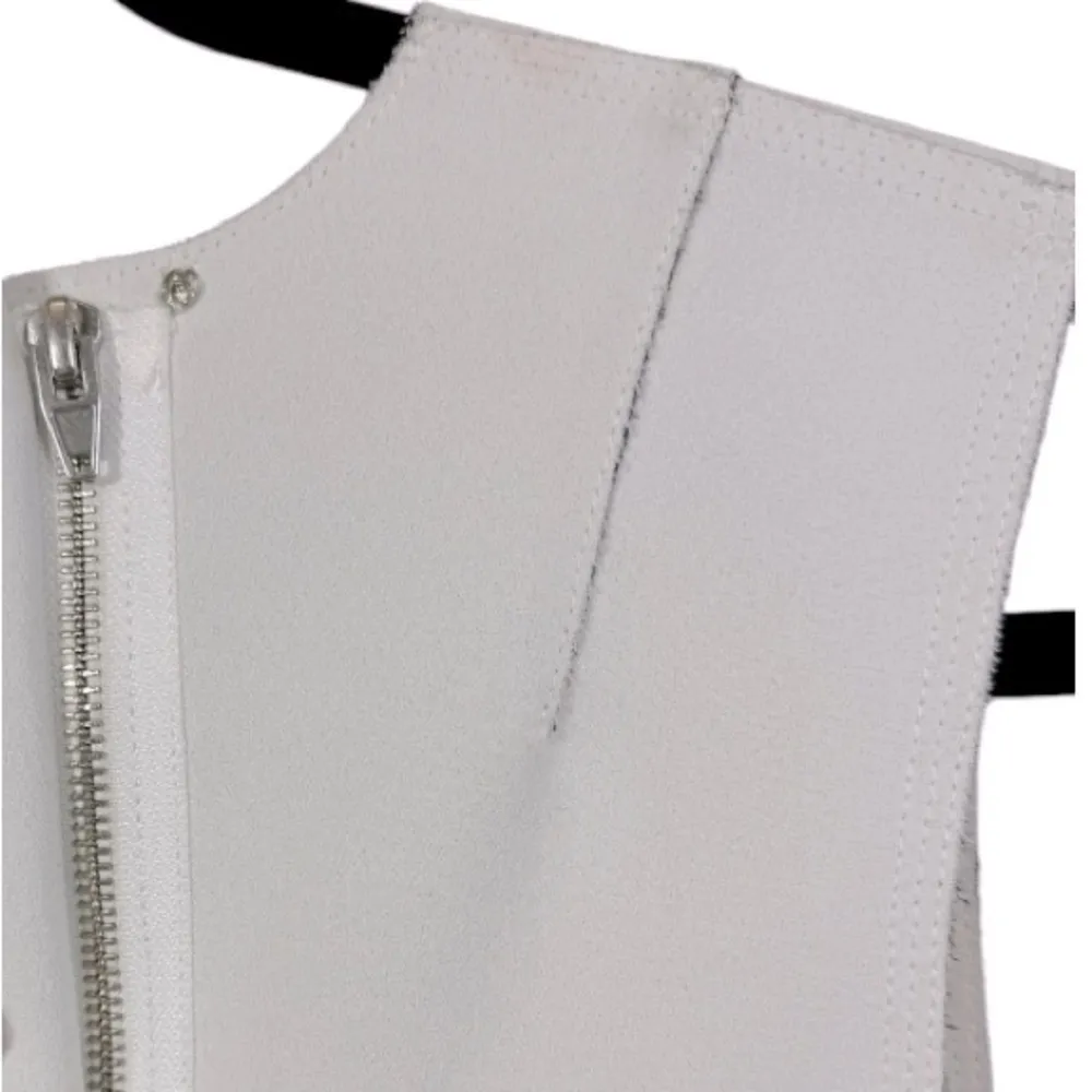 T Alexander‎ Wang Sleeveless Shift Dress White 6 - Image 7