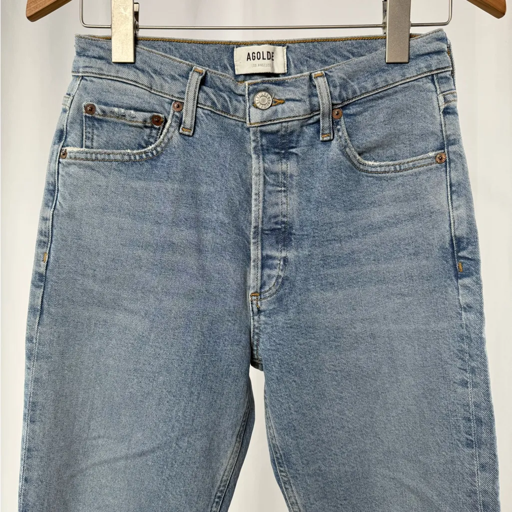 AGOLDE Nico High Rise Slim Jean in Cliffside Size‎ 26 - Image 5