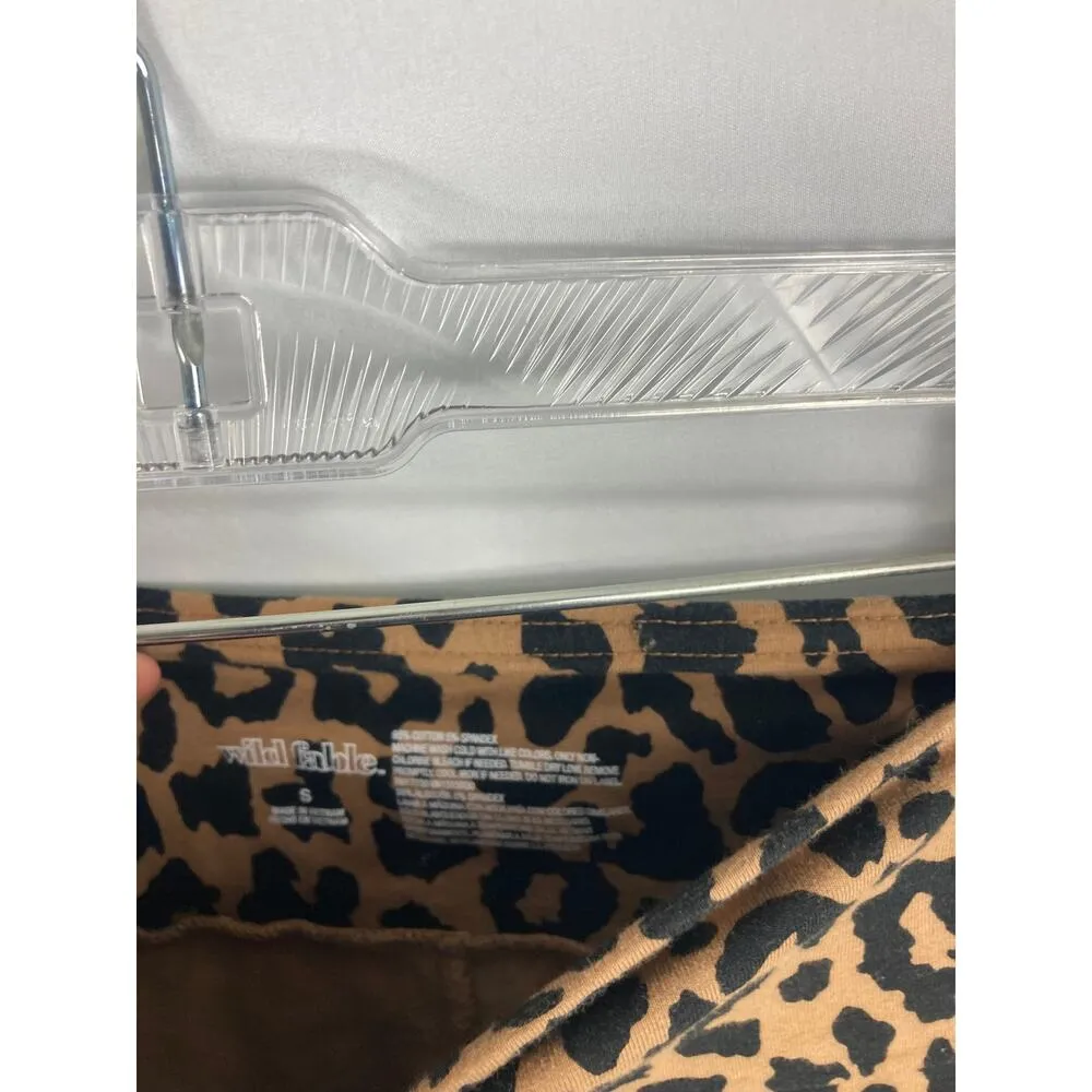 Wild Fable Animal Print Bike Shorts Size Small - Image 2