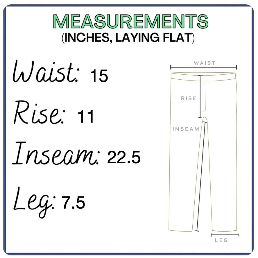 Style Company 8P Blue Olive Abstract Cotton Cropped Pants Casual Artsy Boho - Image 11