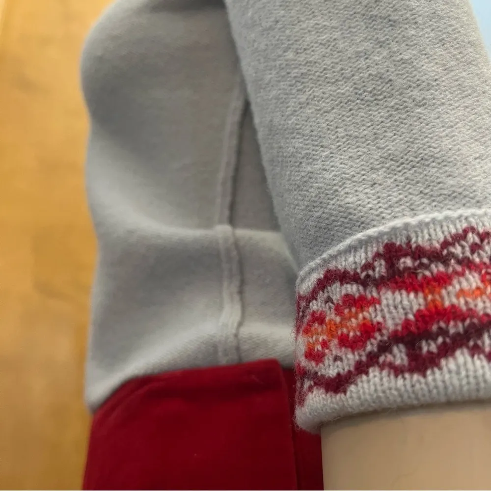 Vintage  sweater 100% lamb-wool - Image 7