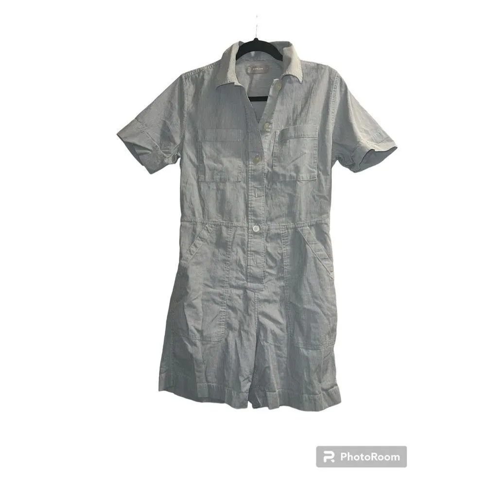 ✨Everlane The Cotton Weave Romper✨ - Image 7