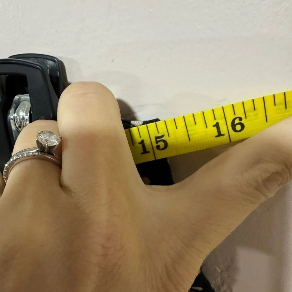 Ann Taylor Loft Womens Black Tan Polka Dot Modern Straight Leg Casual Pants Size - Image 5