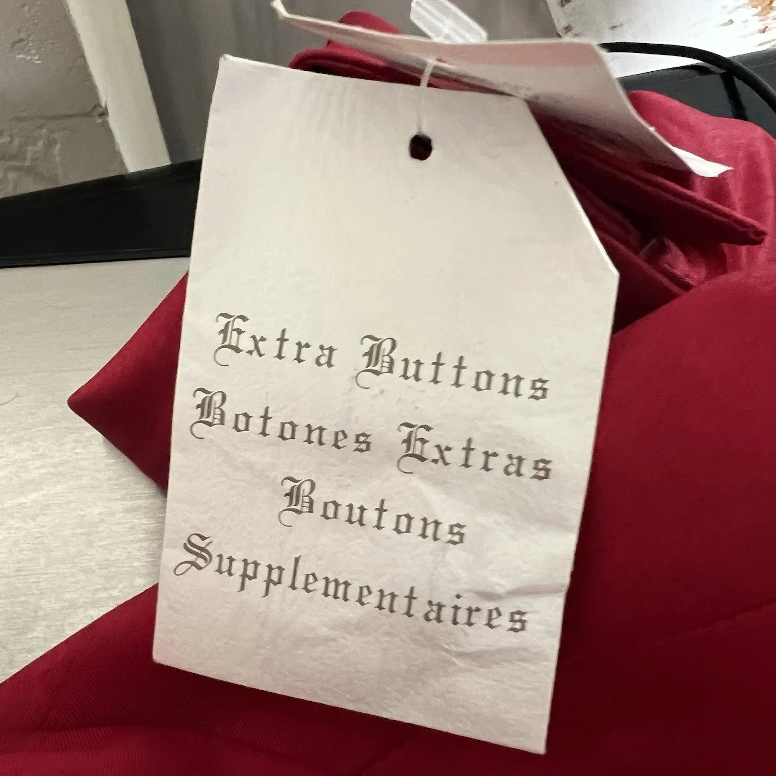 Alfani Retro Style Women’s Cocktail Party Dress Size 10 Shimmer Red Tie Waist - Image 12