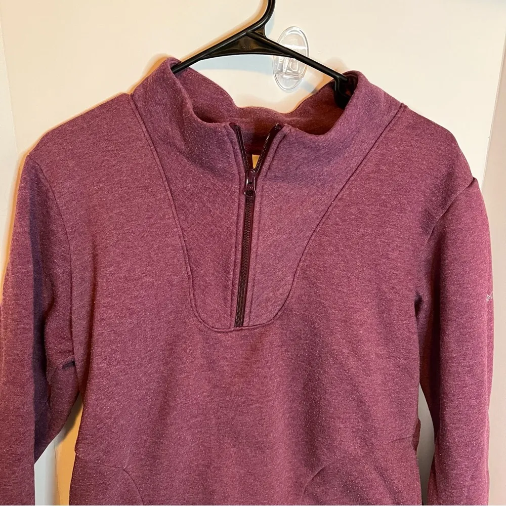 Columbia Pink Half-Zip Sweatshirt - Image 2