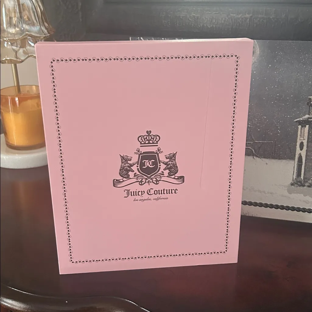 Juicy Couture Limited Edition Velour Wristlet & Coin Purse Y2K Set NEW - Image 8