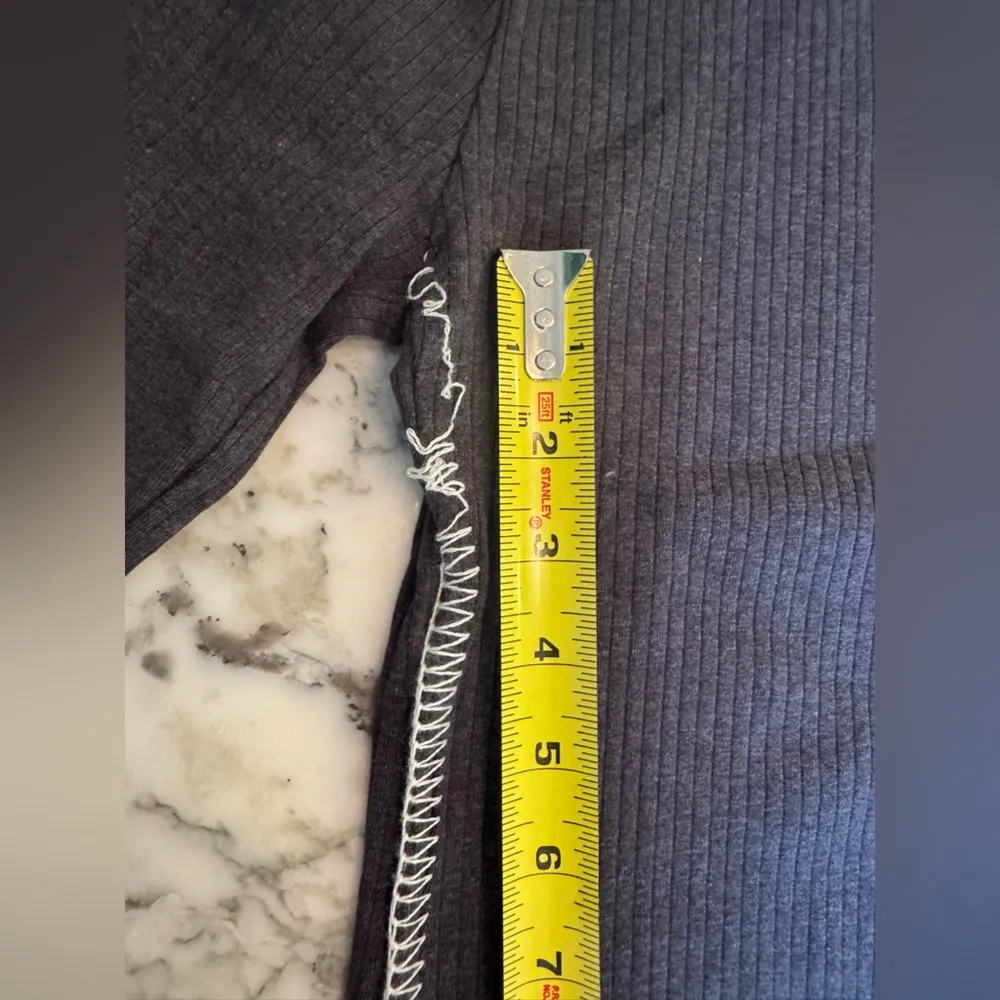 NWT J.Crew Premium Rib Turtleneck Long Sleeve Top Whipstitch Trim - Stitch loose - Image 6