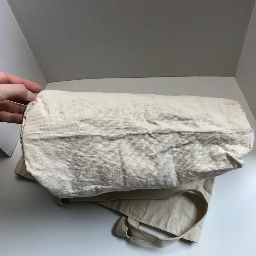 Del Sol Tote Canvas Hawaiian Flower Sun Wave Color Changing Sun Rainbow Y2K Blue - Image 6