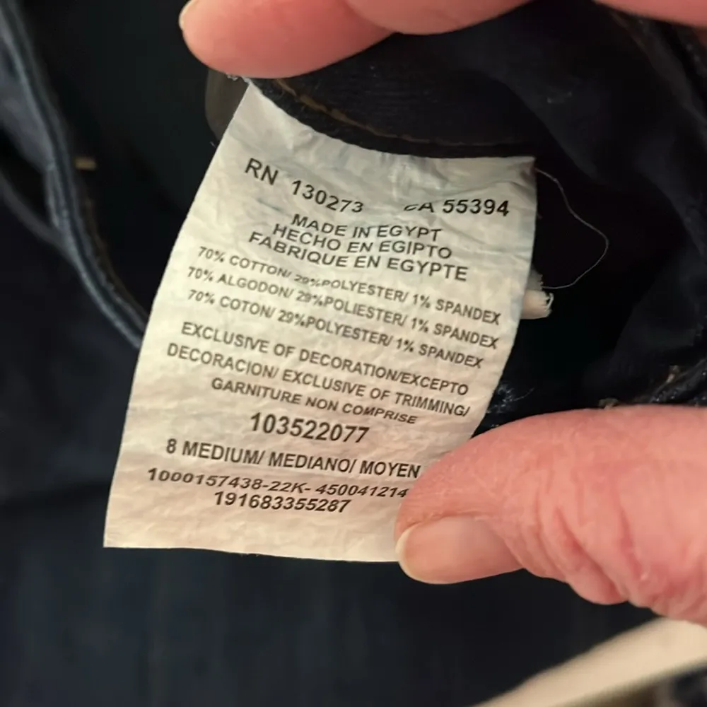 Lee Mid Rise Straight Leg Jeans - Image 8