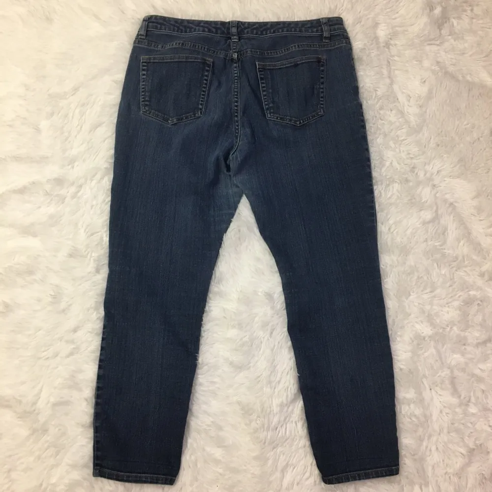 MICHAEL KORS Designer Skinny Blue Denim Jeans 12 - Image 11