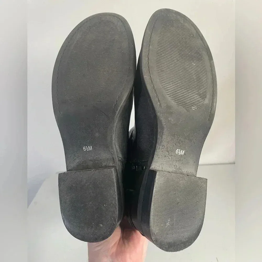 G by Guess Harson Knee High‎ Black Zipper Boot Sz 6.5M EUC! - Image 8