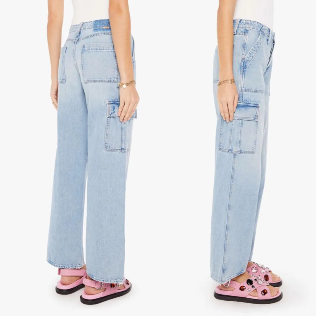 MOTHER The Spinner Cargo Nerdy Jeans Lets Bounce Size 29 NWT 10628 - Image 3