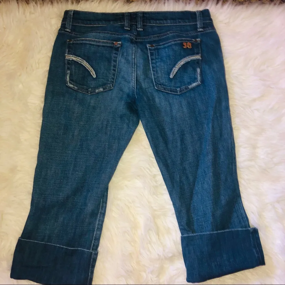 joe's jeans Joe’s Socialite Kicker cuffed denim capris - Image 4