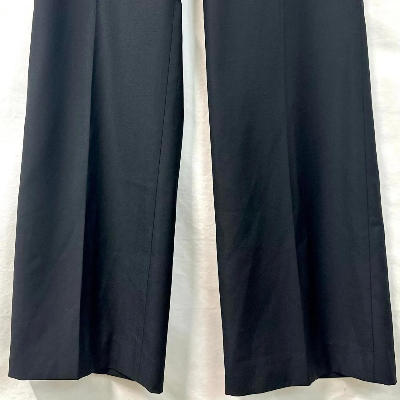 BLOOMINGDALE'S ELLEN TRACY NWT 100% Wool Black Pants Womens 10 Office Career Lux - Image 3
