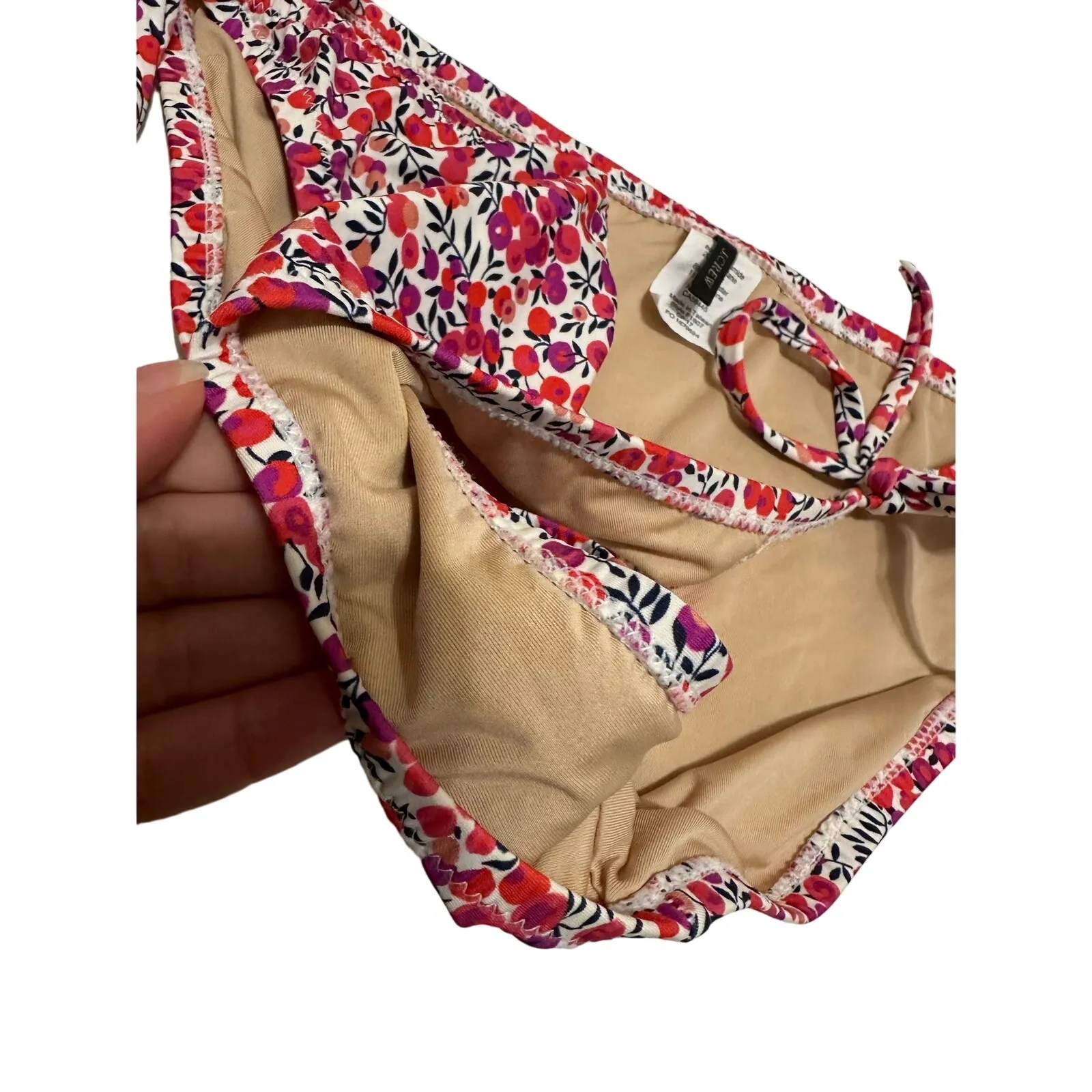 J.crew floral‎ bikini liberty art fabrics wiltshire print size S/L White - Image 7