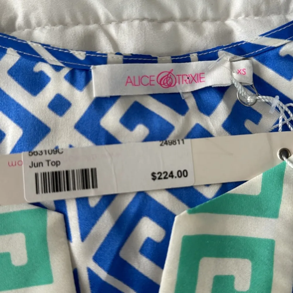 Alice & Trixie silk top size xs - Image 4