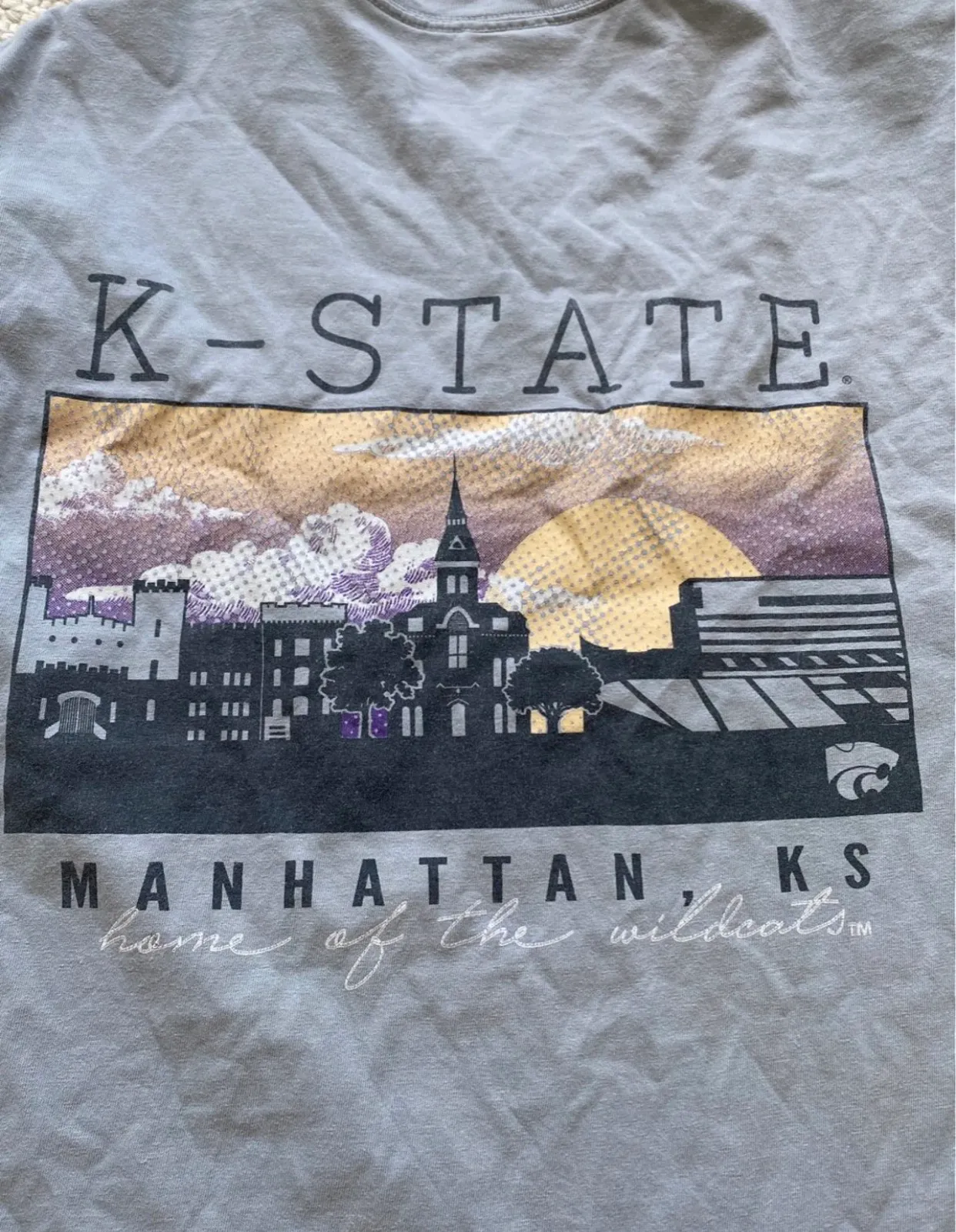 Comfort Colors Kansas State Shirt - Image 2