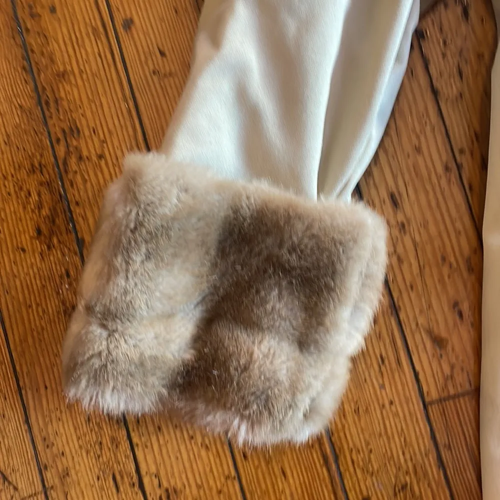 Mincara by Russel Taylor Vintage Faux Fur Trim Trench Coat Size undefined - Image 5