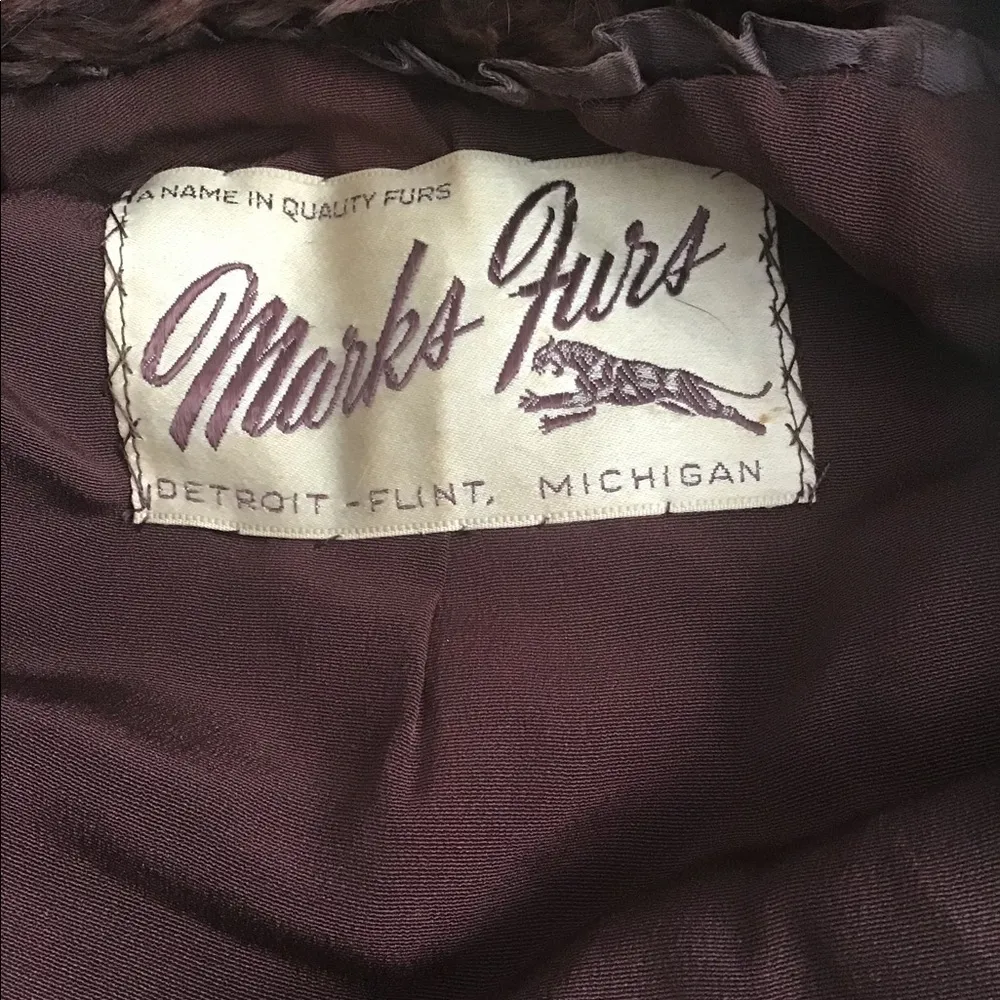 Marks Furs Vintage Fur Mink Stole Brown Size undefined - Image 8
