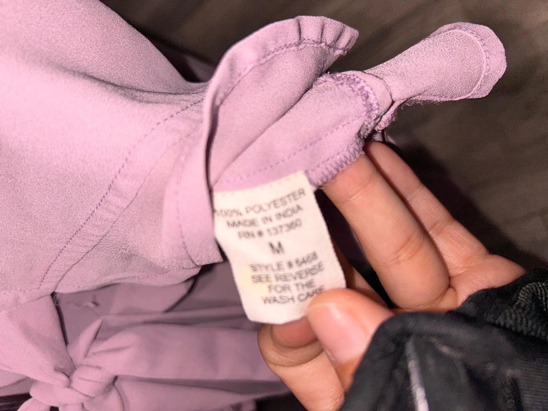 Love 4 truth lavender blouse - Image 4