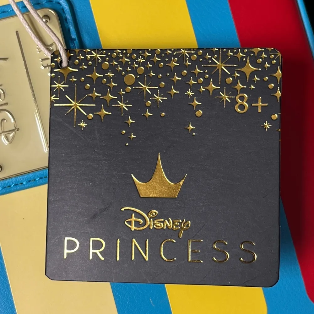 Loungefly Disney Snow White Cosplay Cake Crossbody Blue Yellow Red - Image 12