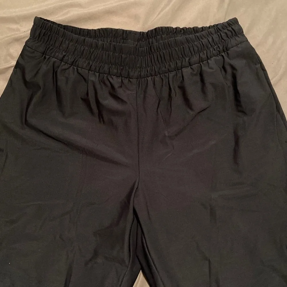 Victoria Sport Black Elastic Waist Loose Fit Pocket Joggers - Image 2