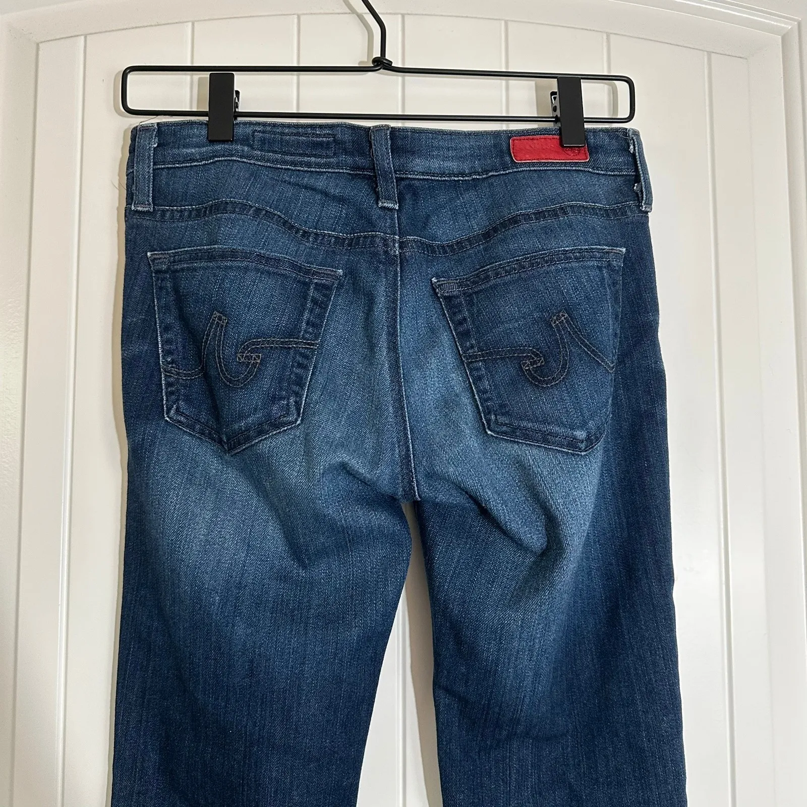 AG Adriano Goldschmied The Ballad Slim Low Rise Bootcut Y2k Style Jeans Size 26R - Image 5