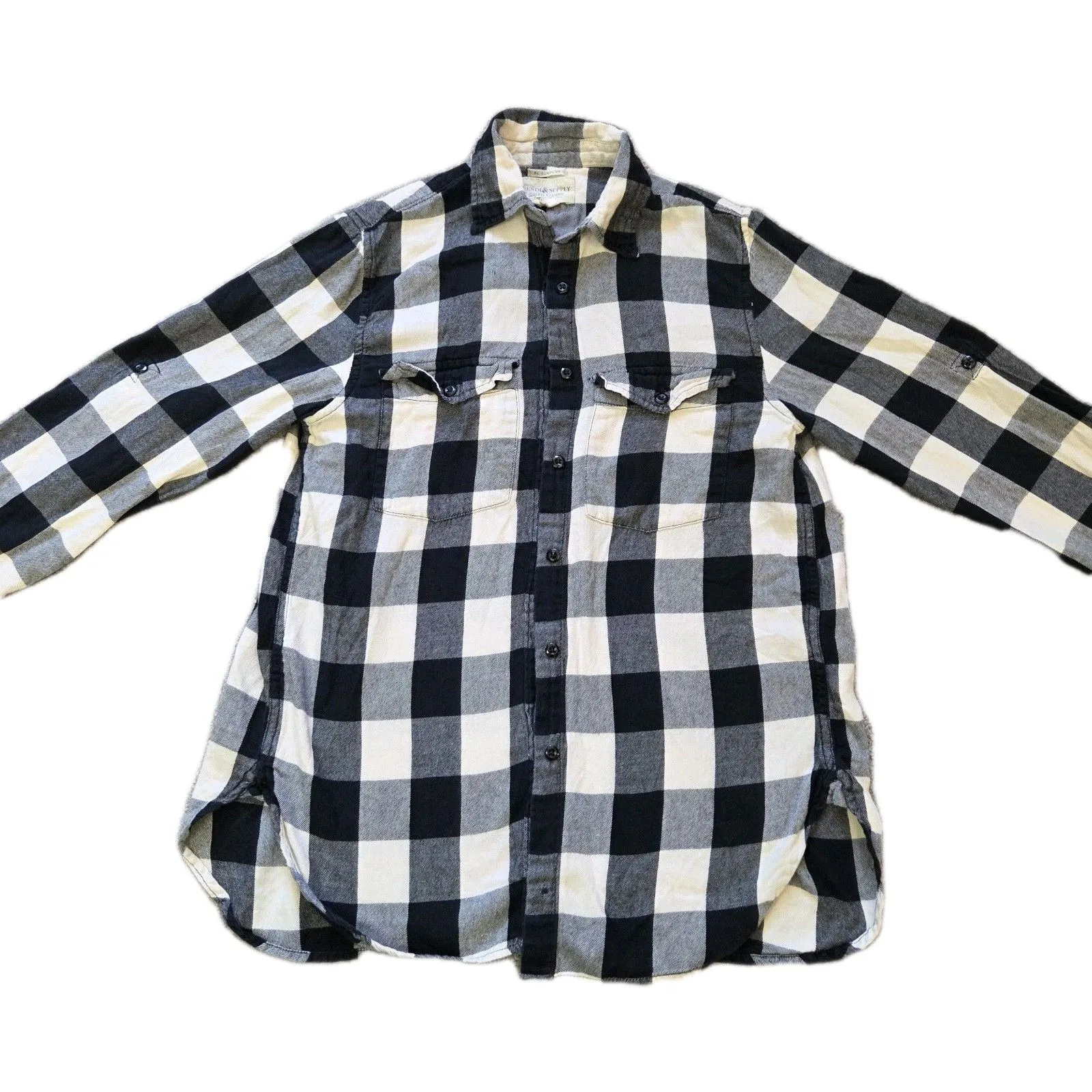 Ralph Lauren Denim & Supply RL Boyfriend Plaid Shirt Women’s S Long Sleeve Cozy - Image 4