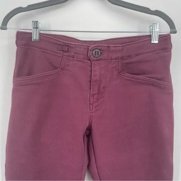 Patagonia Women's‎ Pants Size 6 Maroon - Image 2