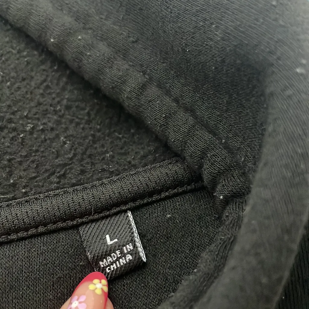 Phoenix Suns Hoodie Black Size L - Image 5