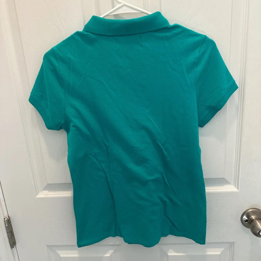 Aeropostale Teal Polo Shirt - Image 3
