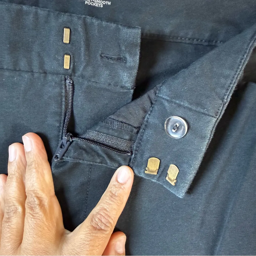 Old Navy HR Pixie Skinny Black Skinny Pants SZ:18T - Image 5