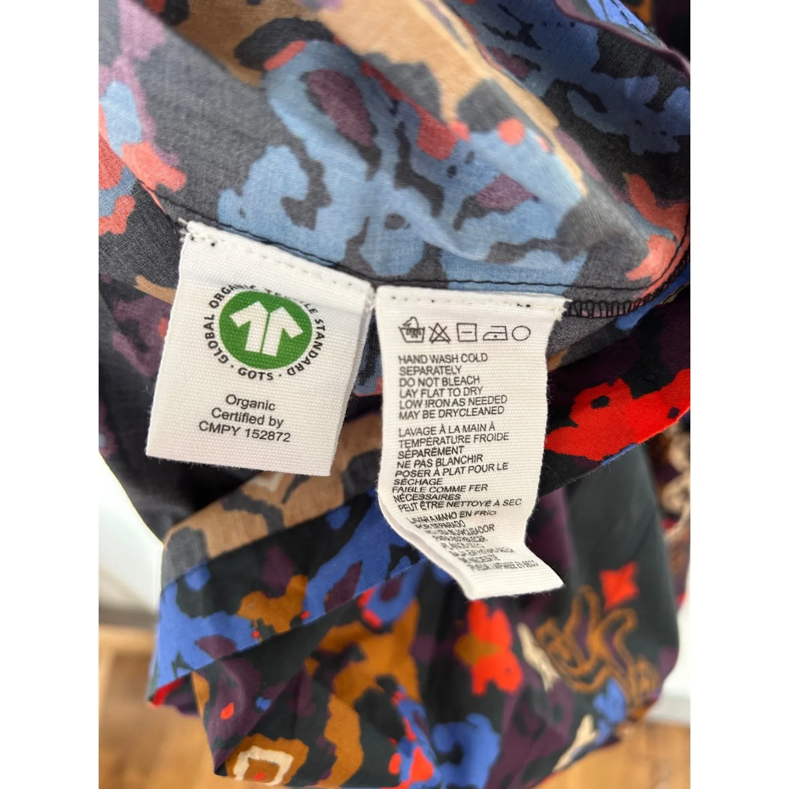 NWT Cleobella Jewel Ankle Dress Venezia Puff Sleeve Midi Black Blue Orange - Image 7